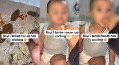 9-Month-Old Baby Fed Nasi Padang