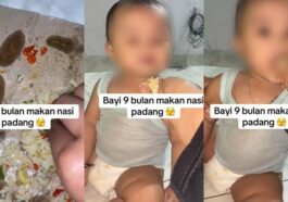 9-Month-Old Baby Fed Nasi Padang