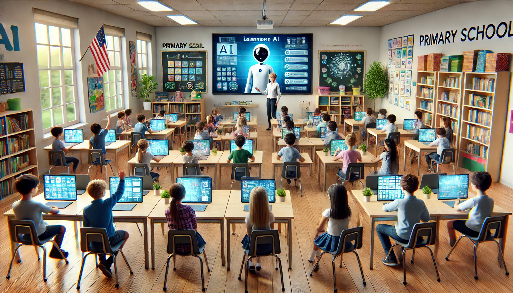 Integrating Artificial Intelligence into AI in Primary Education Curriculums