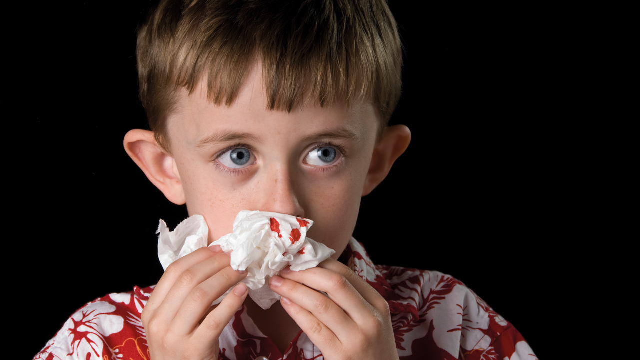 Kids Experience Frequent Nosebleeds