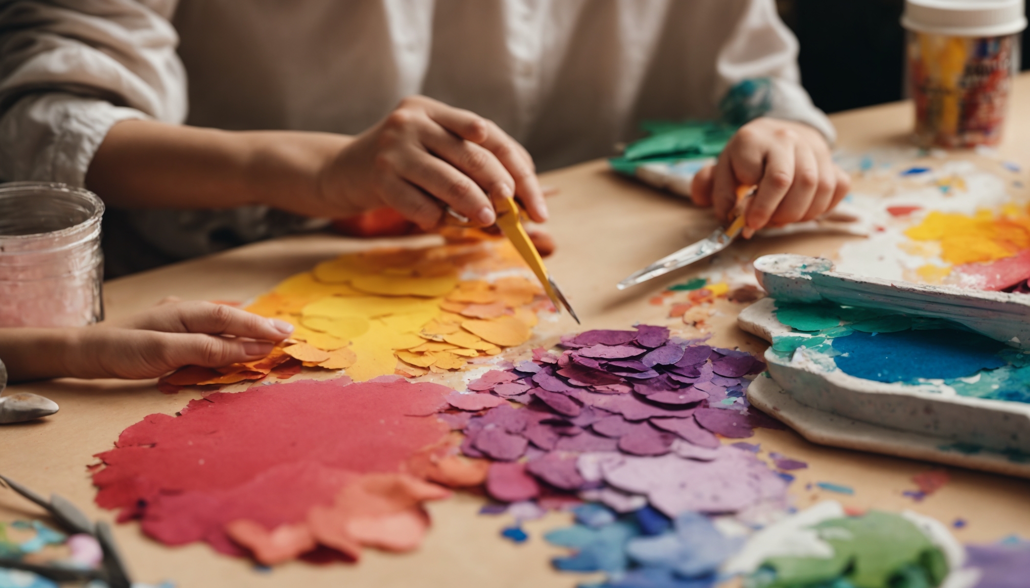 Meja kerja DIY kreatif untuk anak